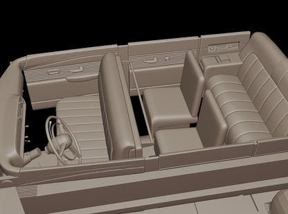lincoln Cosmopolitan Presidential Limousine 1950  3d print model