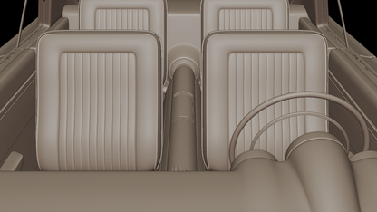 STL FILE Chrysler Turbine 1963 3D PRINT MODEL - ARTISTIT