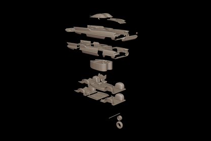 lincoln futura 1955 3d print model