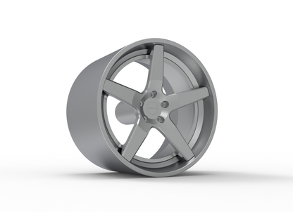 STL FILE FORGELINE AL300 WHEEL 3D MODEL - ARTISTIT