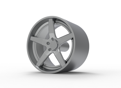 STL FILE FORGELINE AL300 WHEEL 3D MODEL - ARTISTIT