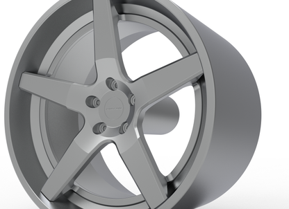 STL FILE FORGELINE AL300 WHEEL 3D MODEL - ARTISTIT