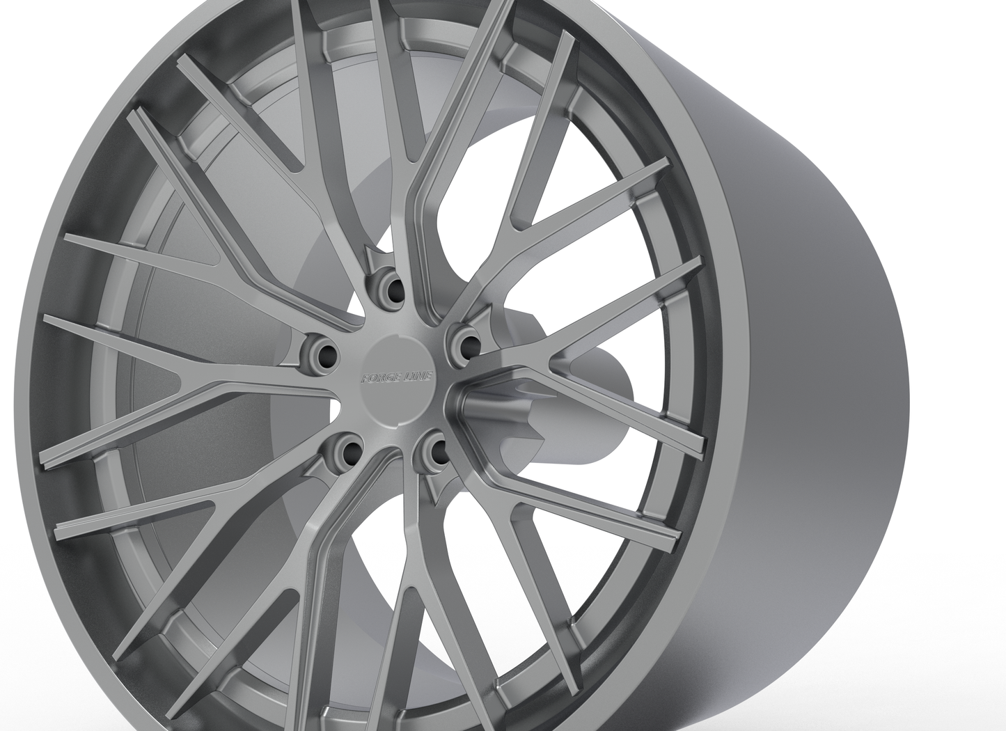 FORGELINE AL303 WHEEL 3D MODEL