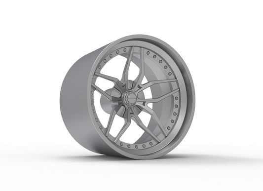 FORGELINE AL304 WHEEL 3D MODEL