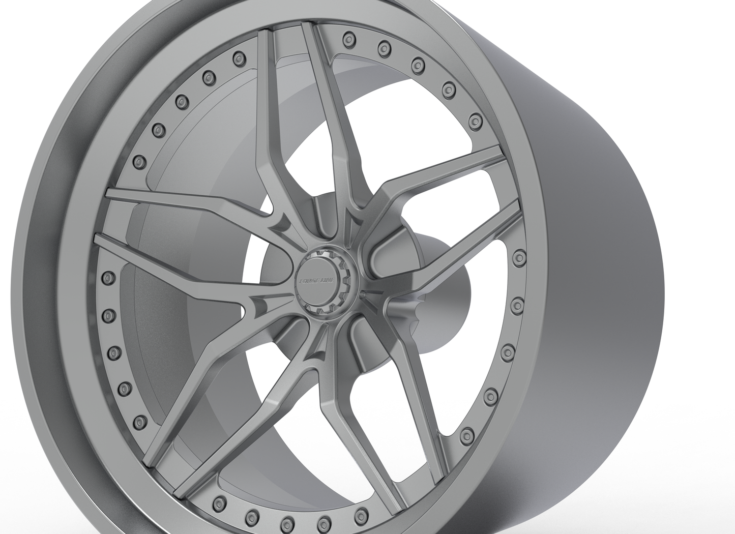 FORGELINE AL304 WHEEL 3D MODEL
