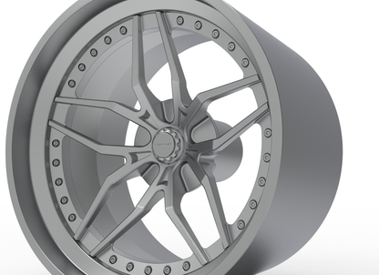 STL FILE FORGELINE AL304 WHEEL 3D MODEL - ARTISTIT