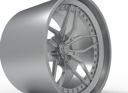 STL FILE FORGELINE AL304 WHEEL 3D MODEL - ARTISTIT