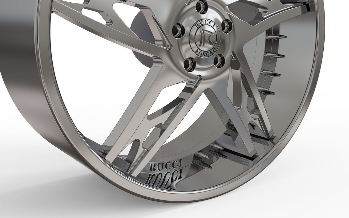 20 Inch Rucci Rims RUCCI FORGED CUERVO CONCAVE WHEEL 3D MODEL – ARTISTIT
