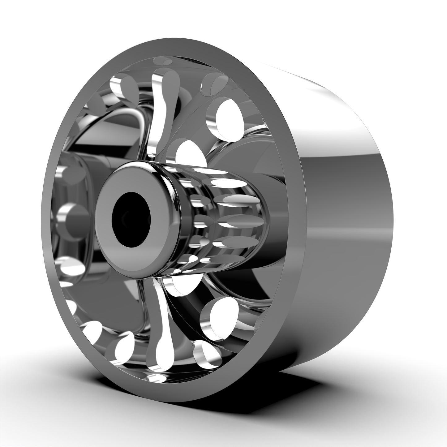 STL FILE AMERICAN FORCE 5 HOLES DRW WHEEL 3D MODEL - ARTISTIT