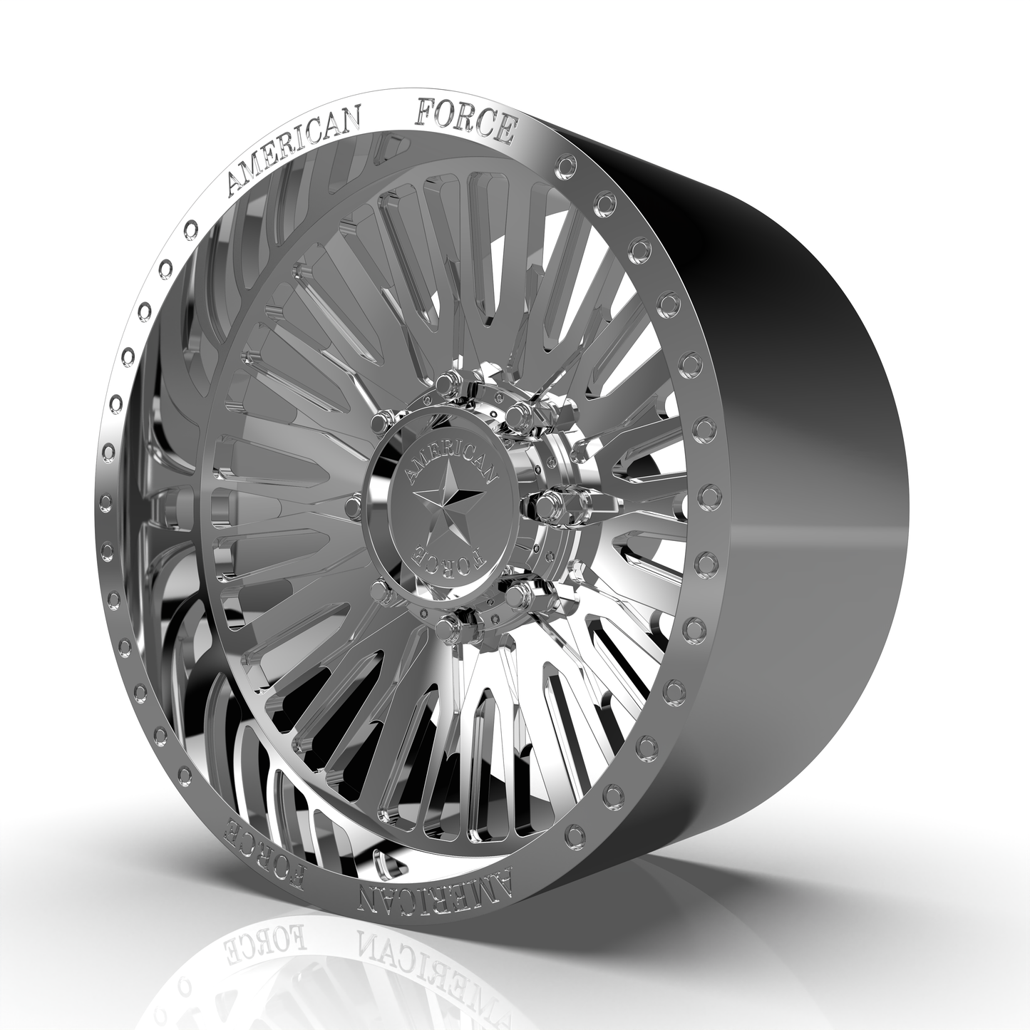 STL FILE AMERICAN FORCE CK04 SPECTRUM CC WHEEL 3D MODEL - ARTISTIT