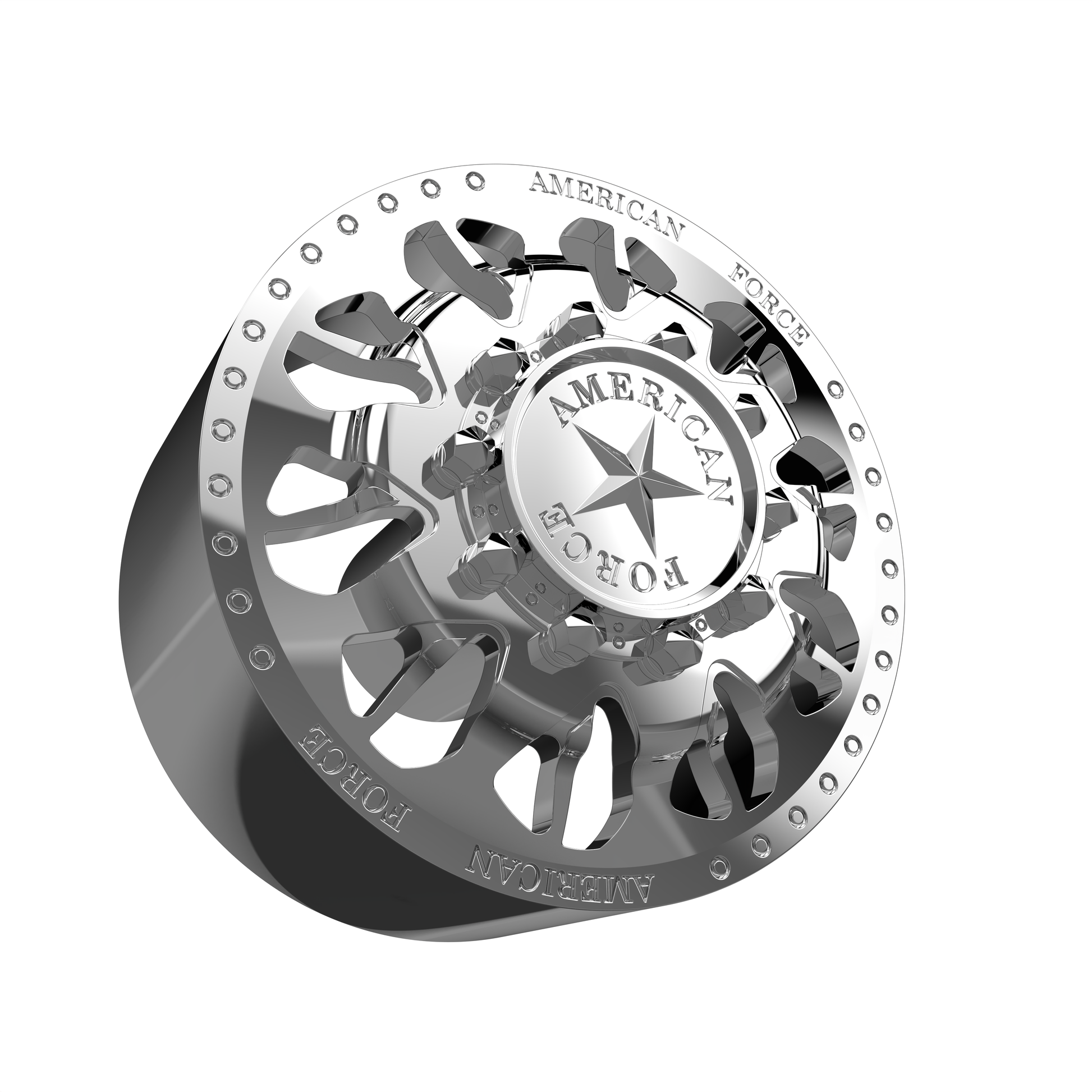 STL FILE AMERICAN FORCE N10 COMMANDER DRW WHEEL 3D MODEL - ARTISTIT