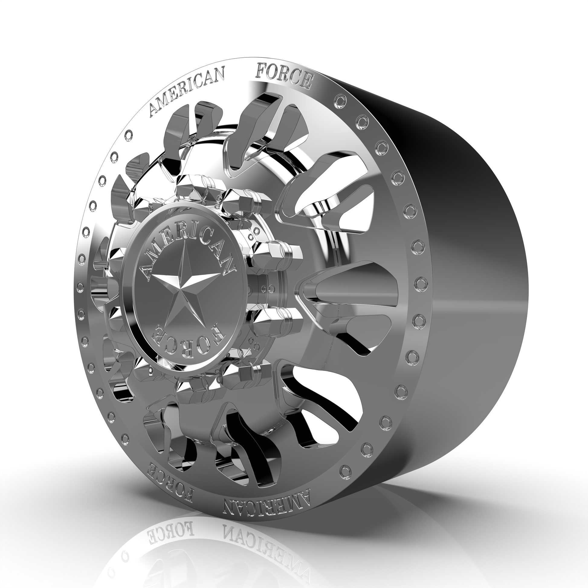 STL FILE AMERICAN FORCE N10 COMMANDER DRW WHEEL 3D MODEL - ARTISTIT