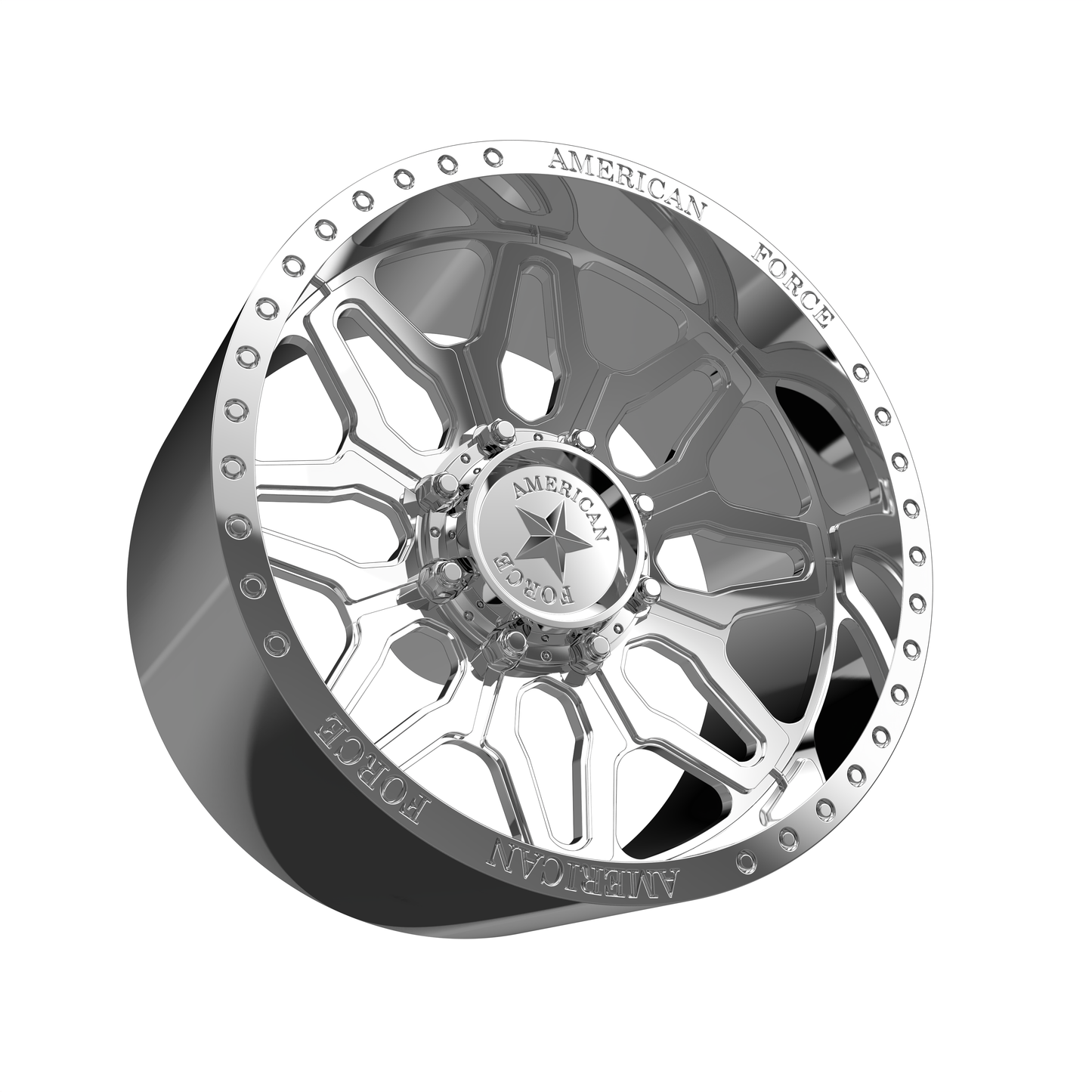 STL FILE AMERICAN RACING CK01 ASSAULT CC WHEEL 3D MODEL - ARTISTIT