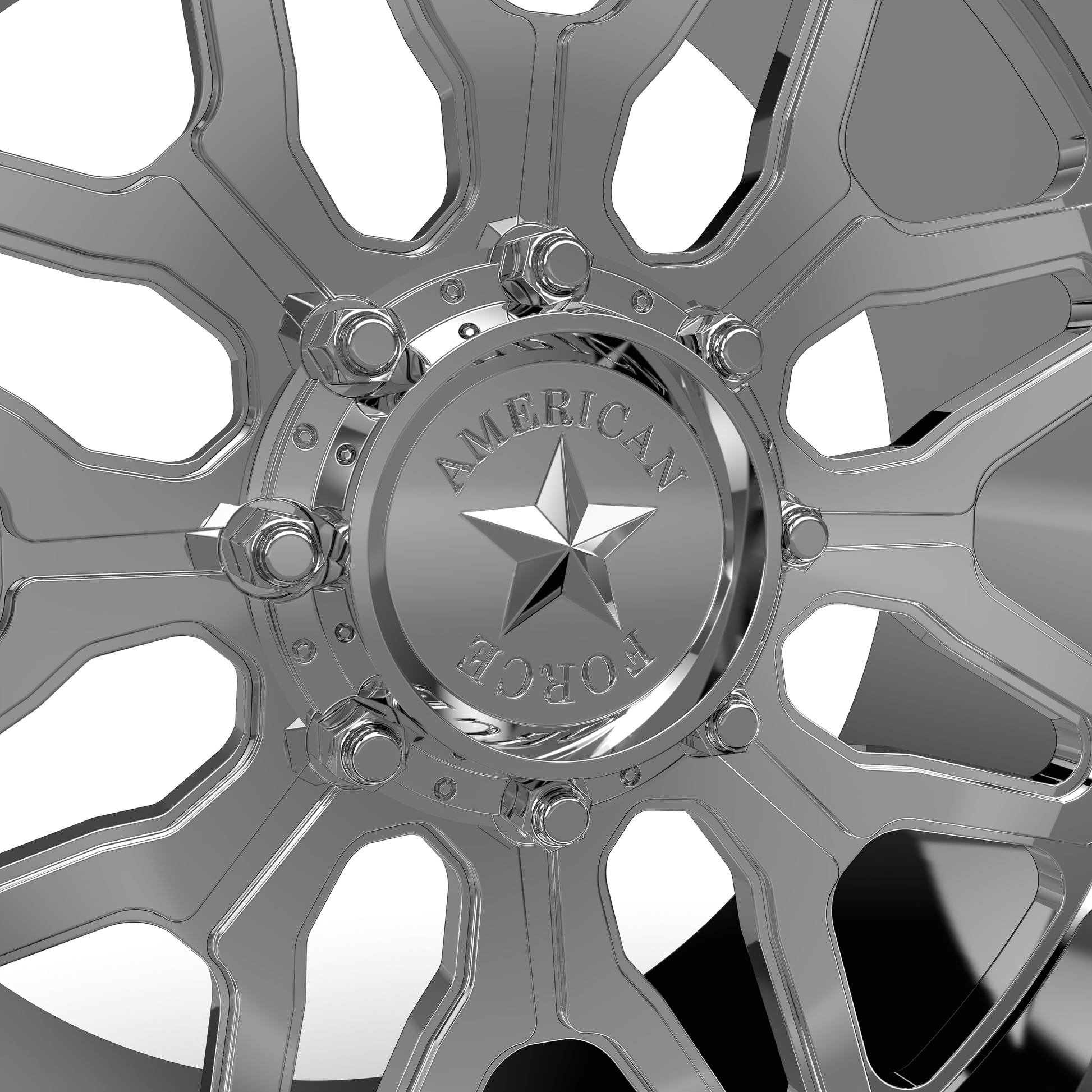 STL FILE AMERICAN RACING CK01 ASSAULT CC WHEEL 3D MODEL - ARTISTIT