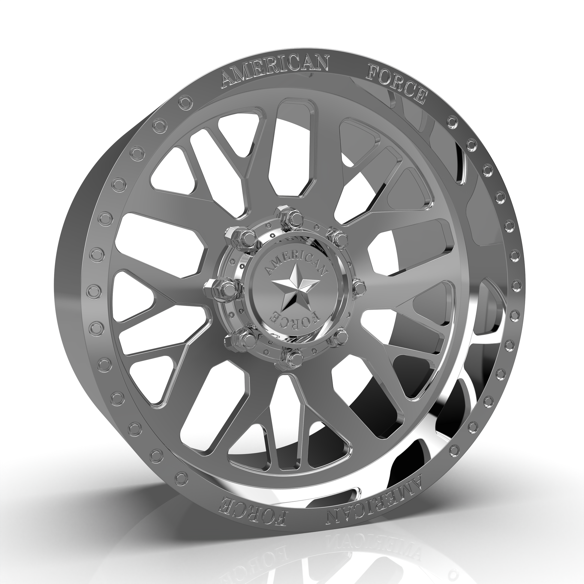 STL FILE AMERICAN RACING CK18 PANIC CC WHEEL 3D MODEL - ARTISTIT