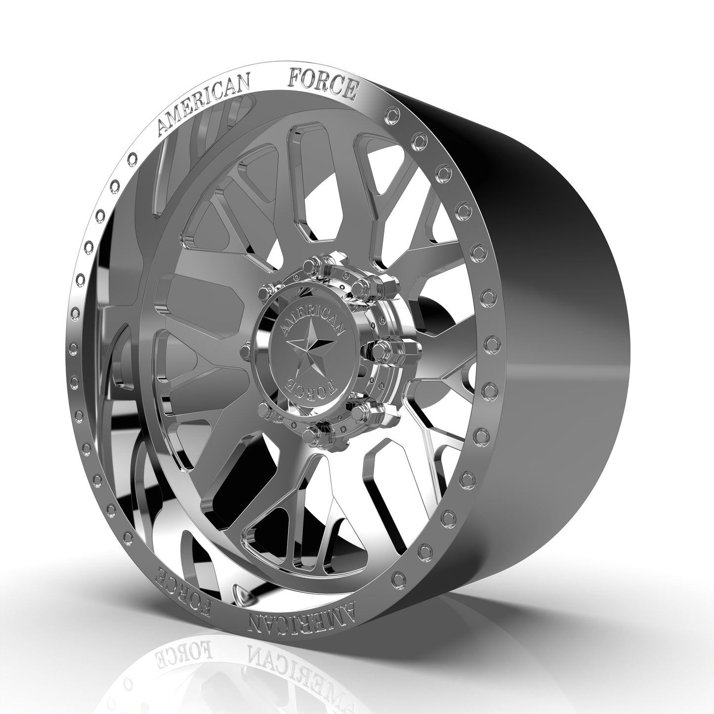 STL FILE AMERICAN RACING CK18 PANIC CC WHEEL 3D MODEL - ARTISTIT