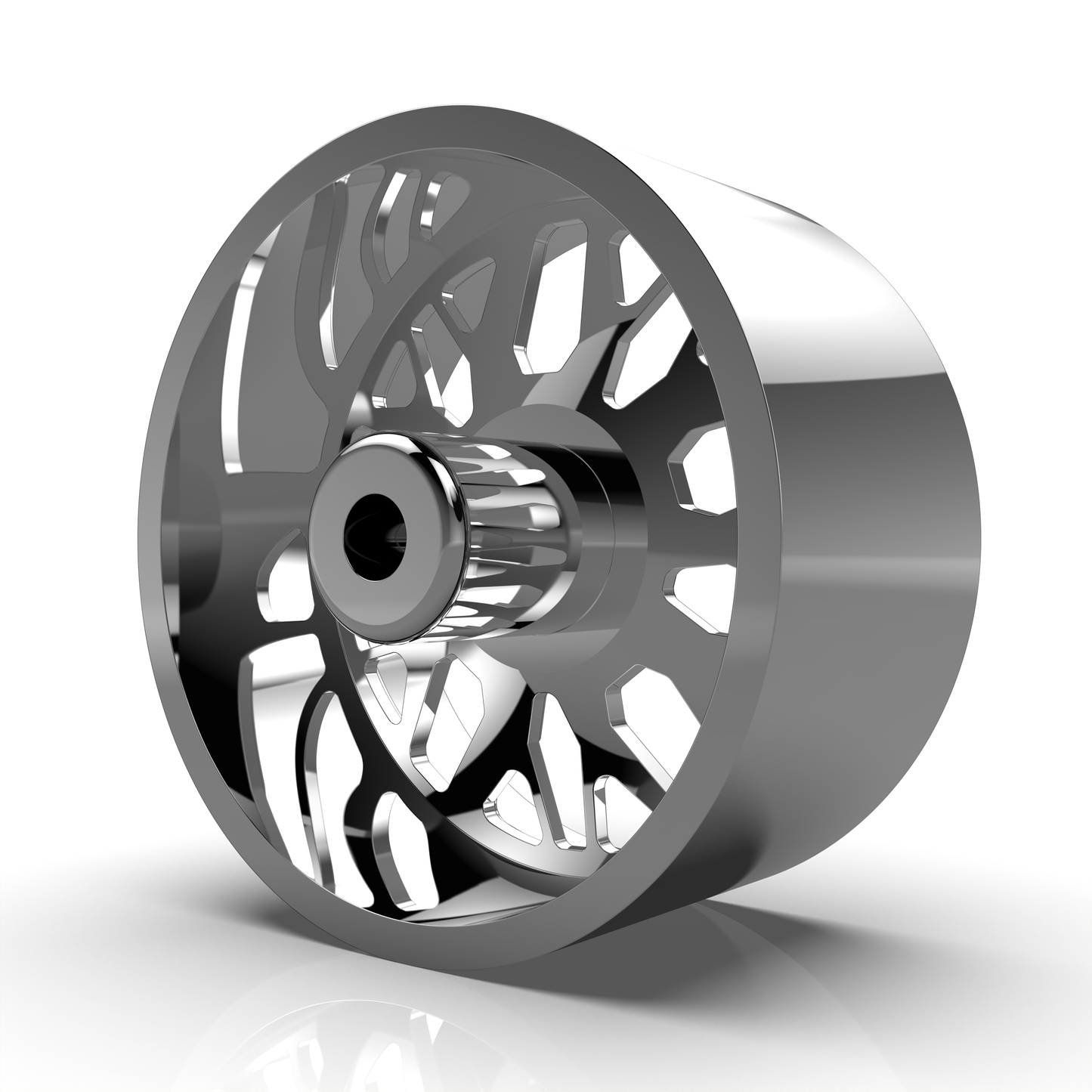 STL FILE AMERICAN RACING CK18 PANIC CC WHEEL 3D MODEL - ARTISTIT