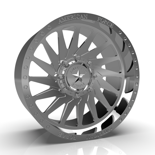 STL FILE AMERICAN RACING CKH01 MORPH CC WHEEL 3D MODEL - ARTISTIT