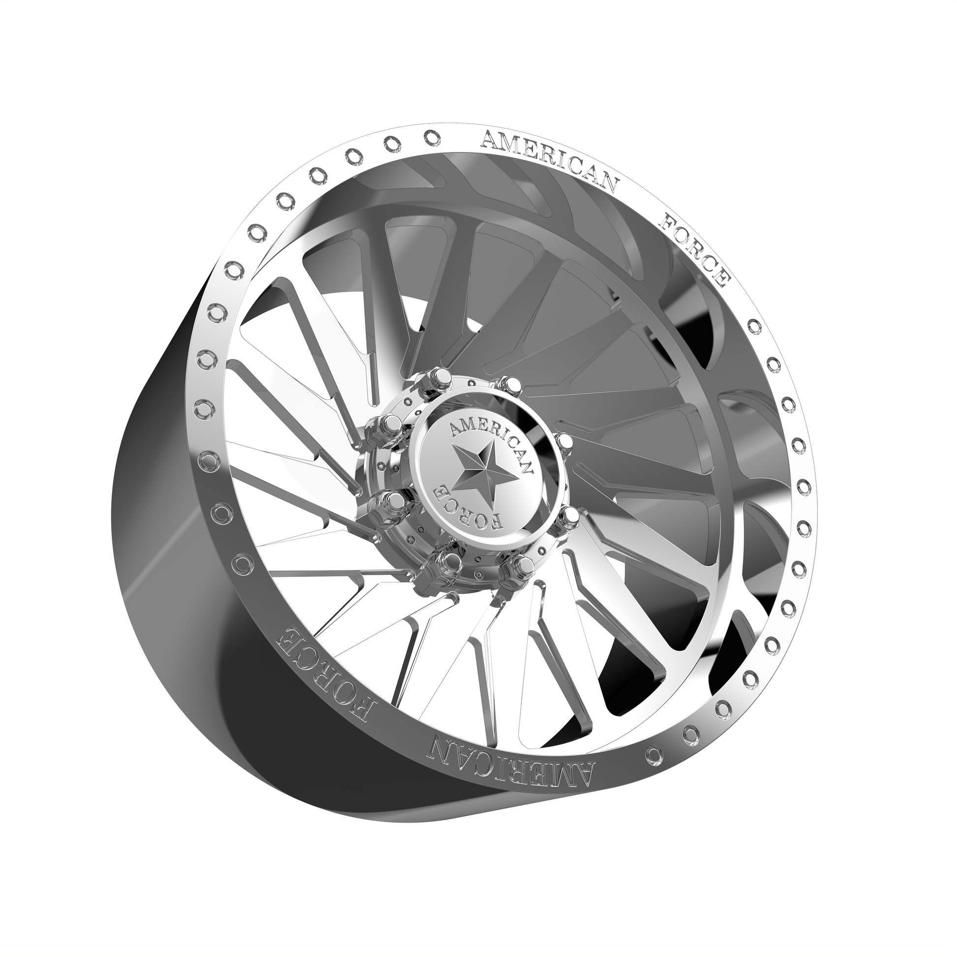 STL FILE AMERICAN RACING CKH01 MORPH CC WHEEL 3D MODEL - ARTISTIT