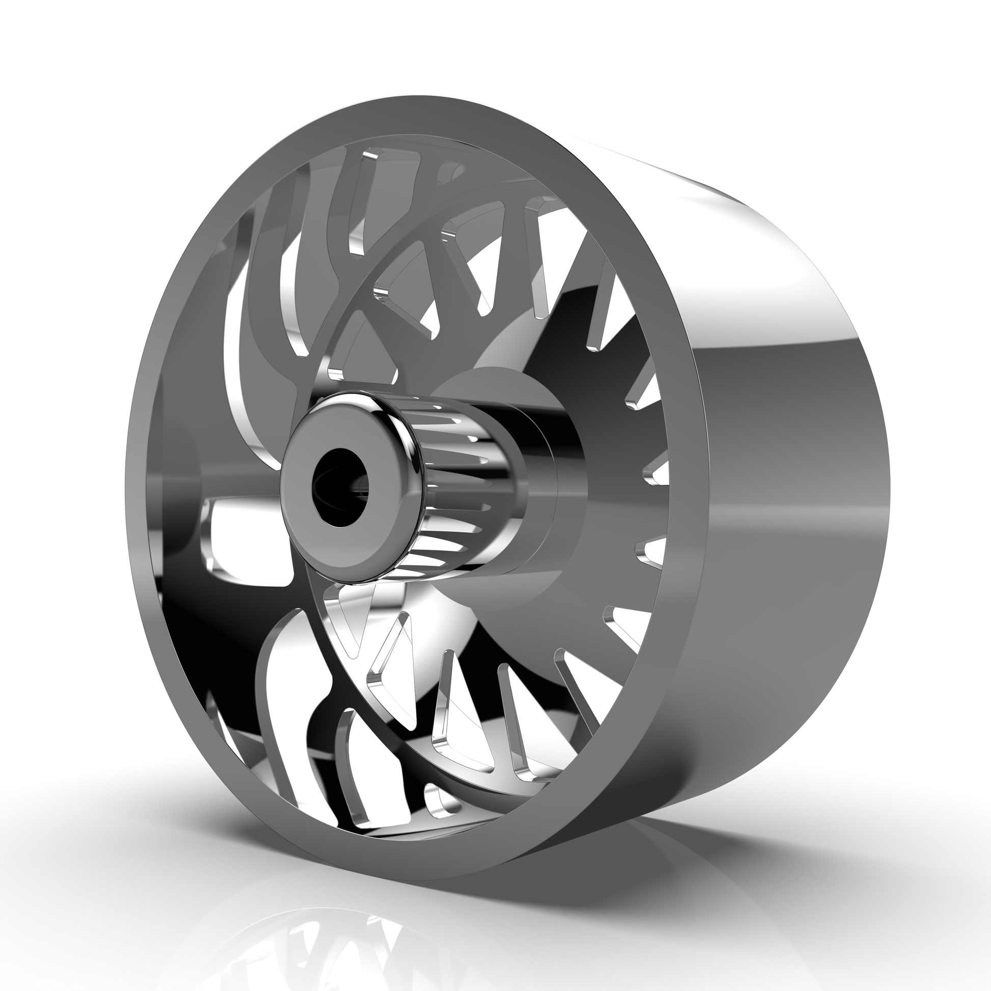 STL FILE AMERICAN RACING CKH01 MORPH CC WHEEL 3D MODEL - ARTISTIT