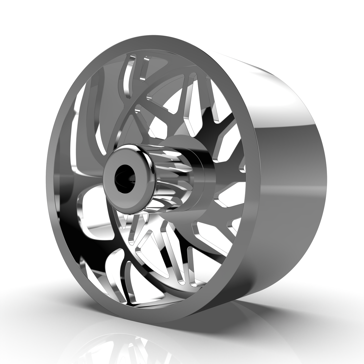 STL FILE AMERICAN RACING CKH02 GENESIS CC WHEEL 3D MODEL - ARTISTIT