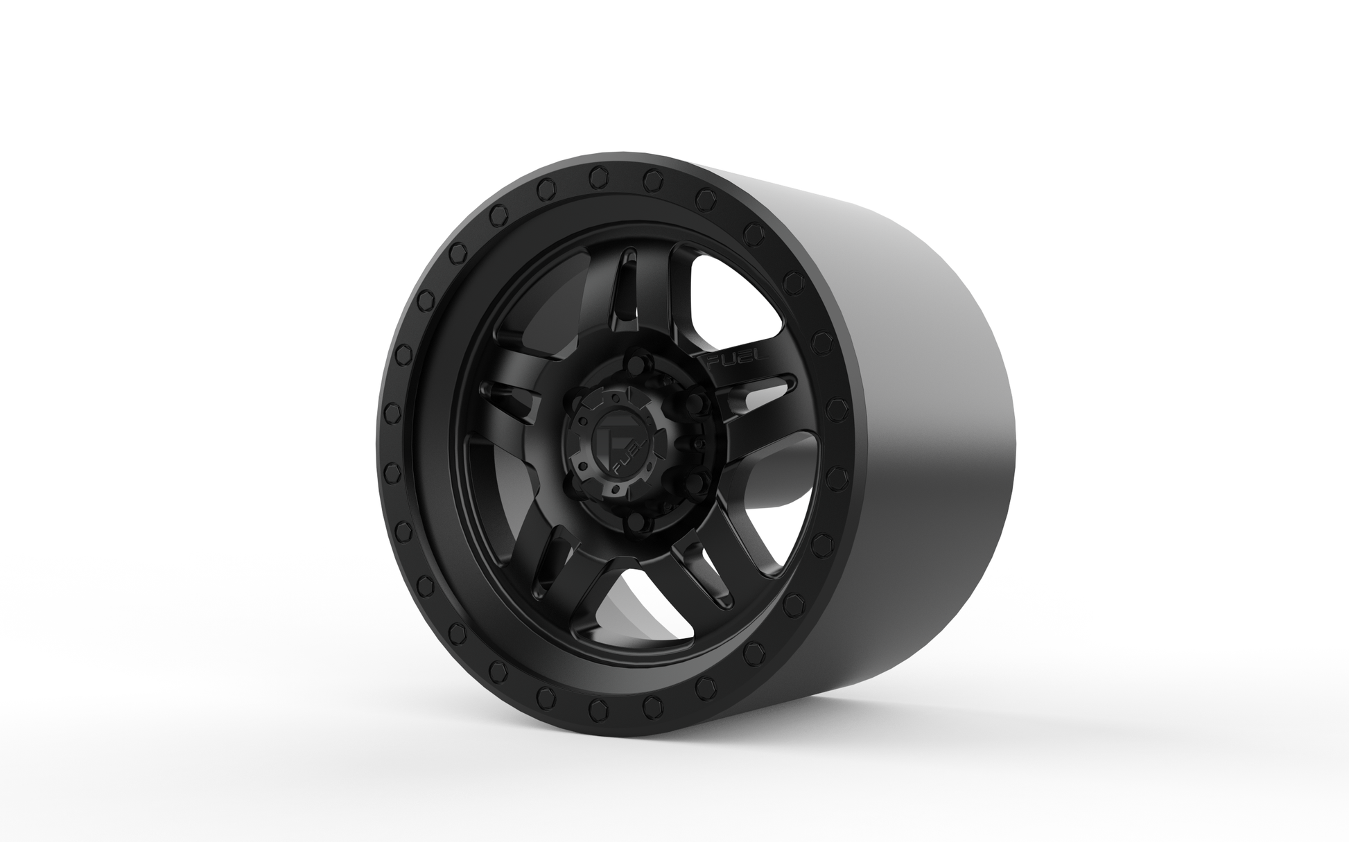 STL FILE FUEL OFF-ROAD ANZA WHEEL 3D PRINT MODEL - ARTISTIT