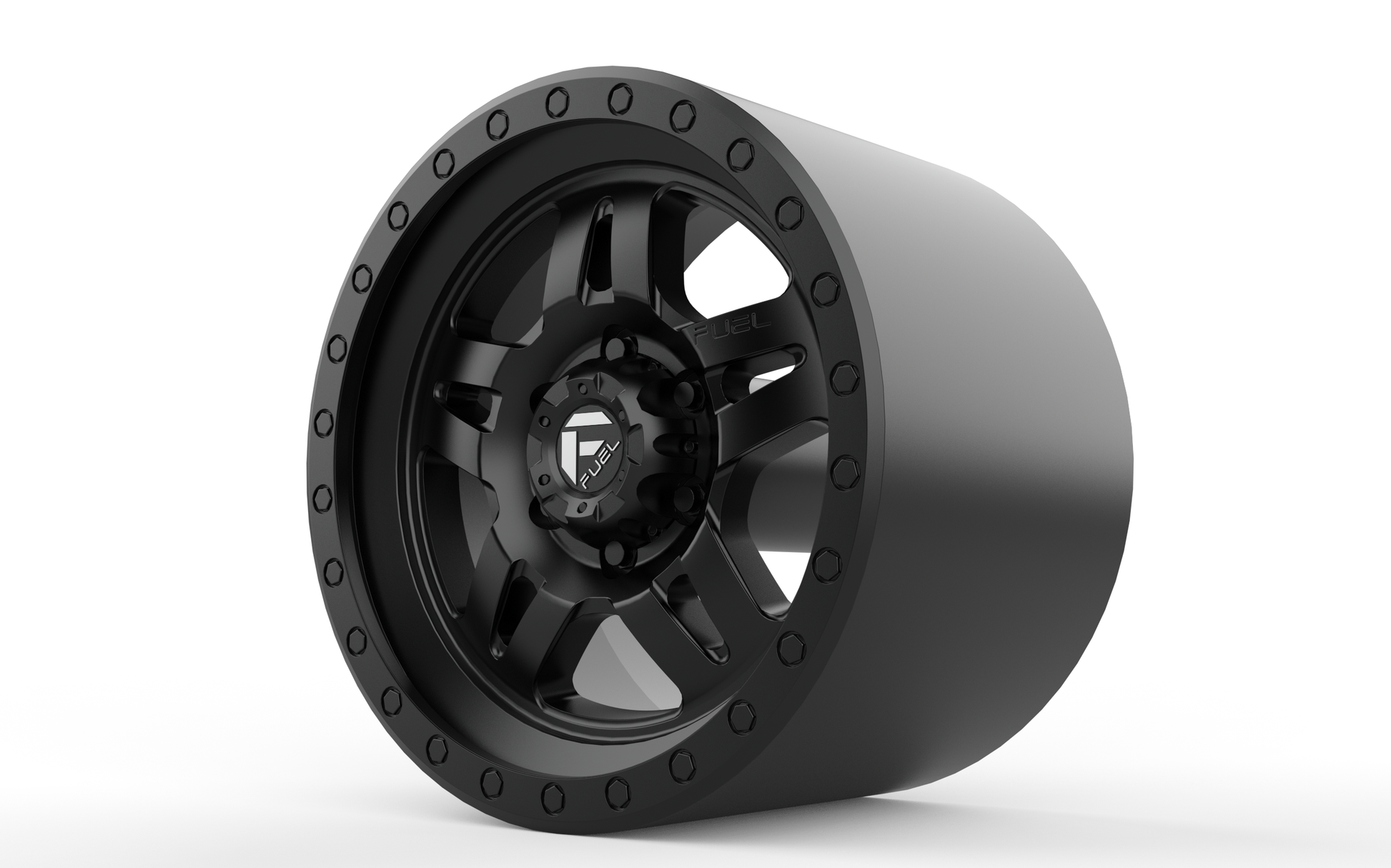 STL FILE FUEL OFF-ROAD ANZA WHEEL 3D PRINT MODEL - ARTISTIT