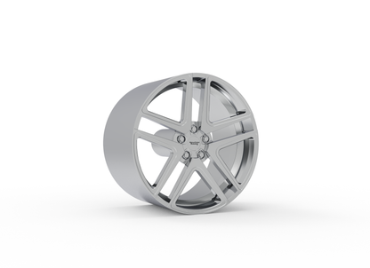 STL FILE AMERICAN RACING AR907 WHEEL 3D MODEL - ARTISTIT
