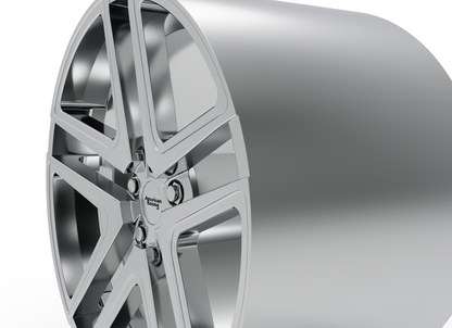 STL FILE AMERICAN RACING AR907 WHEEL 3D MODEL - ARTISTIT