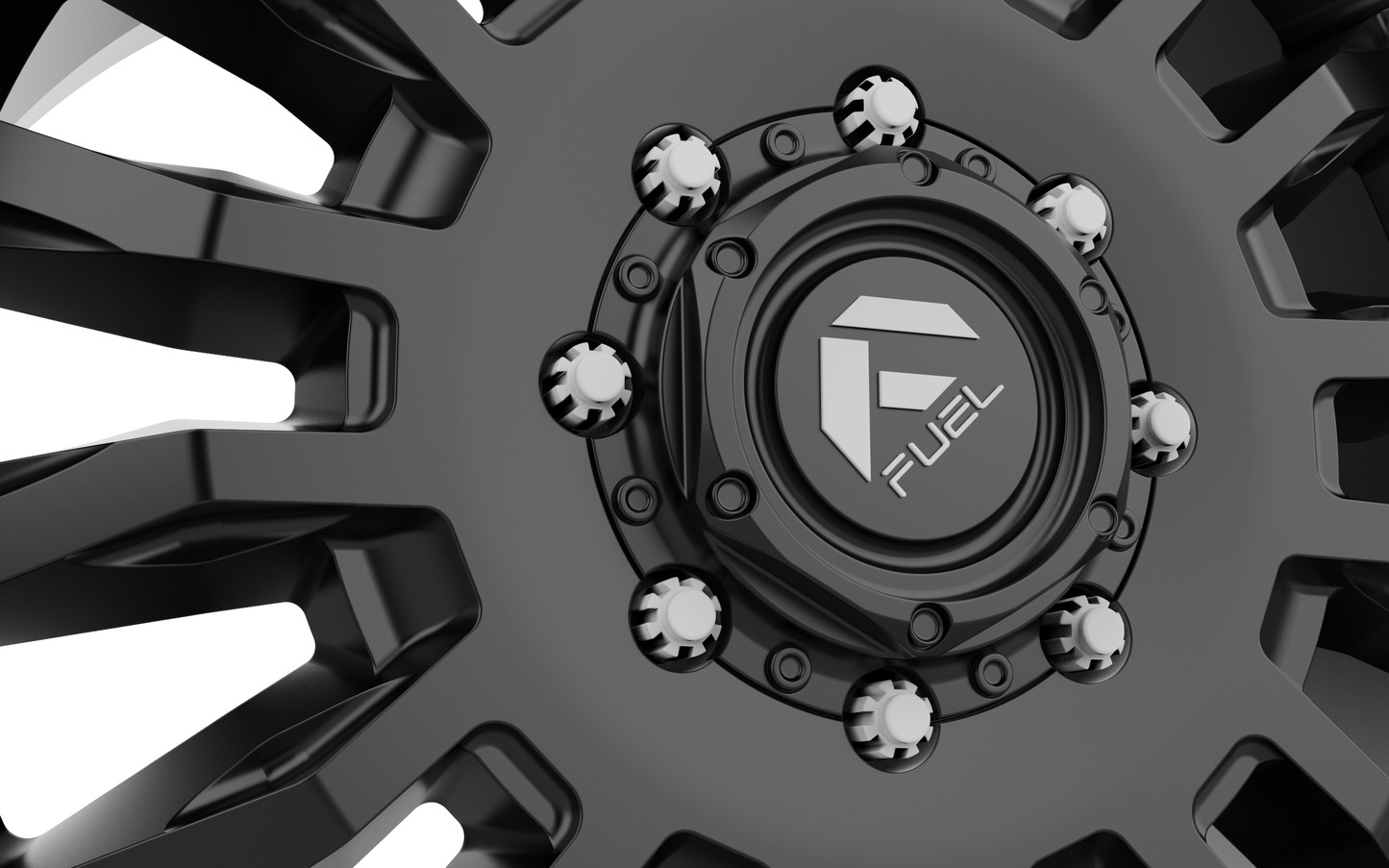 STL FILE FUEL OFF-ROAD ARC DUALLY WHEEL 3D PRINT MODEL - ARTISTIT