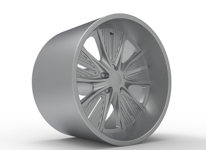 STL FILE FOOSE ARCH WHEEL 3D MODEL - ARTISTIT