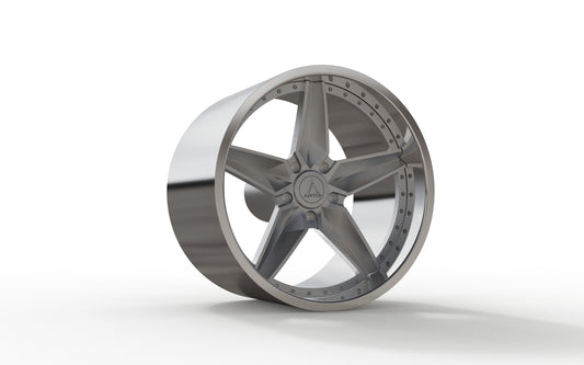 STL FILE ARTIS BUCKHEAD WHEEL 3D MODEL - ARTISTIT