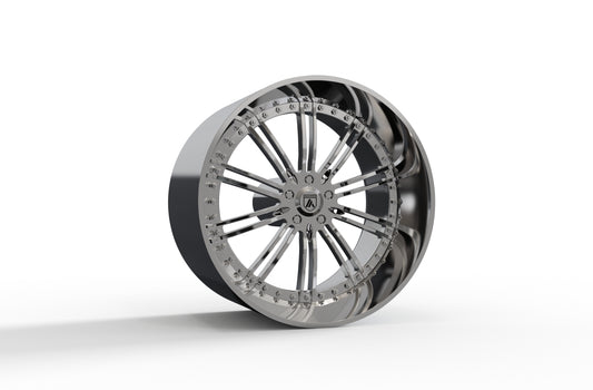 STL FILE ASANTI AF128 WHEEL 3D MODEL - ARTISTIT