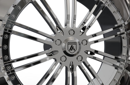 STL FILE ASANTI AF128 WHEEL 3D MODEL - ARTISTIT