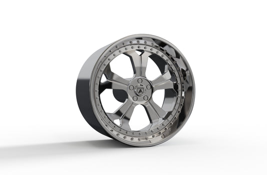 STL FILE ASANTI AF138 WHEEL 3D MODEL - ARTISTIT