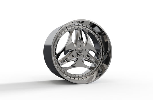 STL FILE ASANTI AF141 WHEEL 3D MODEL - ARTISTIT