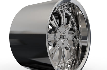 STL FILE ASANTI AF154 WHEEL 3D MODEL - ARTISTIT
