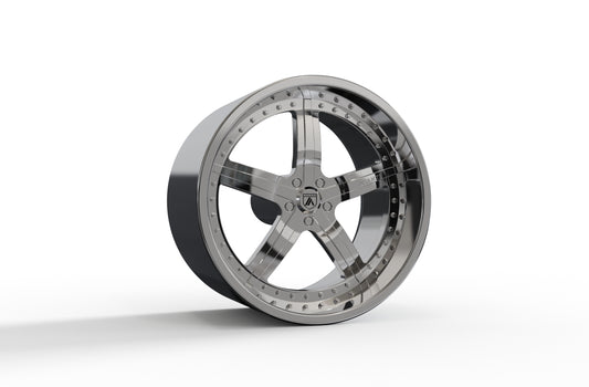 STL FILE ASANTI AF156 WHEEL 3D MODEL - ARTISTIT