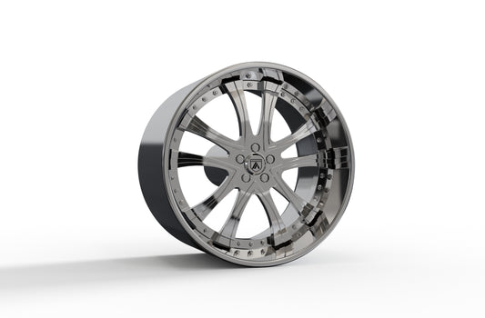 STL FILE ASANTI AF159 WHEEL 3D MODEL - ARTISTIT