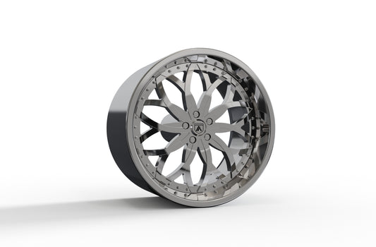 STL FILE ASANTI AF821 WHEEL 3D MODEL - ARTISTIT