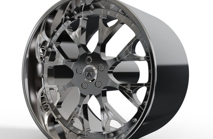 STL FILE ASANTI AF826 WHEEL 3D MODEL - ARTISTIT