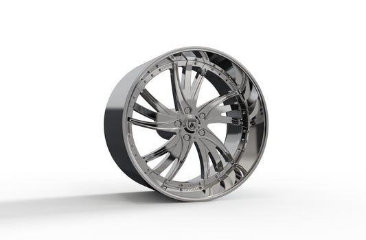 STL FILE ASANTI AF827 WHEEL 3D MODEL - ARTISTIT