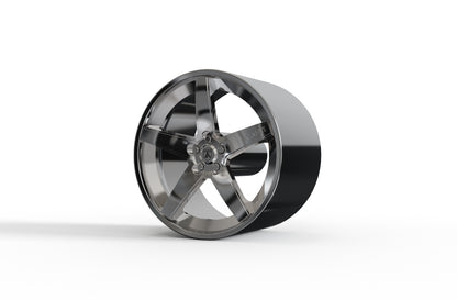 STL FILE ASANTI REGAL WHEEL 3D MODEL - ARTISTIT