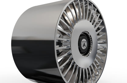 STL FILE ASANTI TIARA WHEEL 3D MODEL - ARTISTIT