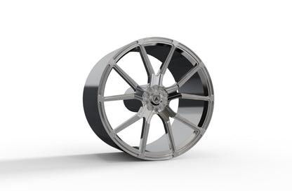STL FILE ASANTI VEGA WHEEL 3D MODEL - ARTISTIT