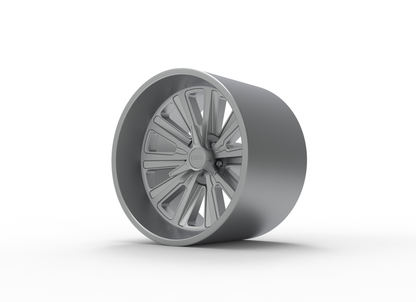 STL FILE FOOSE ASCOT CONCAVE WHEEL 3D MODEL - ARTISTIT