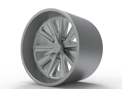 STL FILE FOOSE ASCOT CONCAVE WHEEL 3D MODEL - ARTISTIT