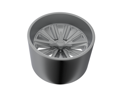 STL FILE FOOSE ASCOT CONCAVE WHEEL 3D MODEL - ARTISTIT