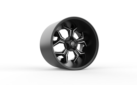 FUEL OFF-ROAD AVENGER WHEEL 3D PRINT MODEL