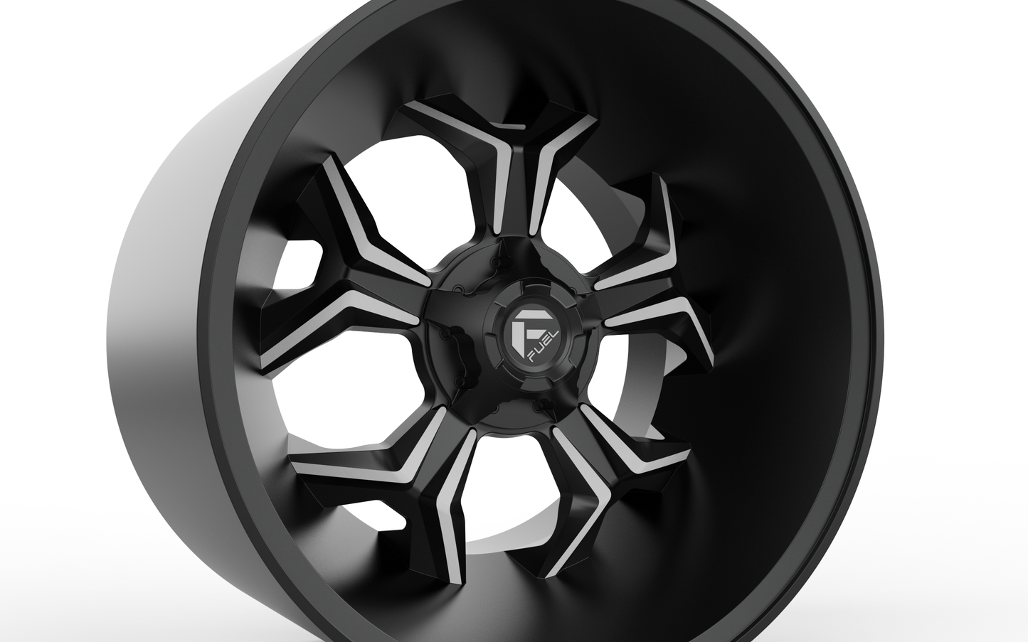 STL FILE FUEL OFF-ROAD AVENGER WHEEL 3D PRINT MODEL - ARTISTIT